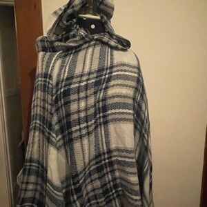 Scorpio Races by Maggie Stiefvater Plaid Hooded Poncho- Thisby Island